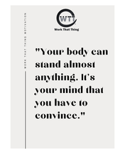 Load image into Gallery viewer, WORK THAT THING Food and Fitness Journal:(52 Week)