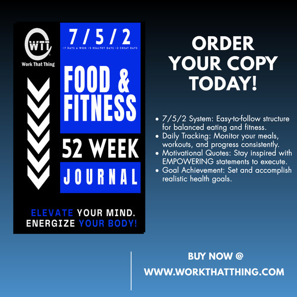 WORK THAT THING Food and Fitness Journal:(52 Week)