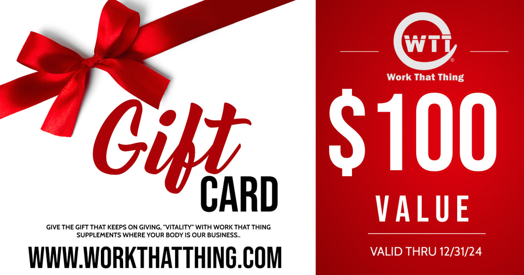 Work That Thing Gift Card