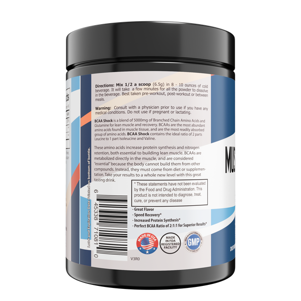 Muscle Support -BCAA Shock Powder (Fruit Punch)