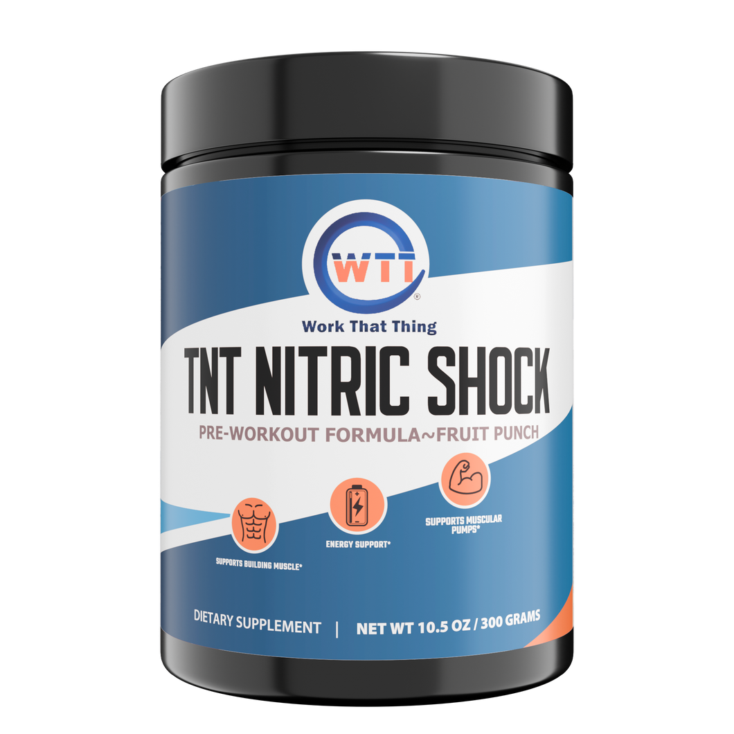 TNT-Nitric Shock Powder~Pre Workout